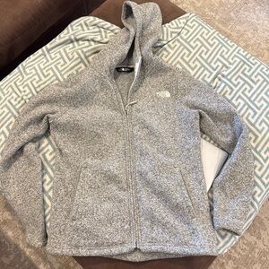 The North face women’s jacket full zip grey